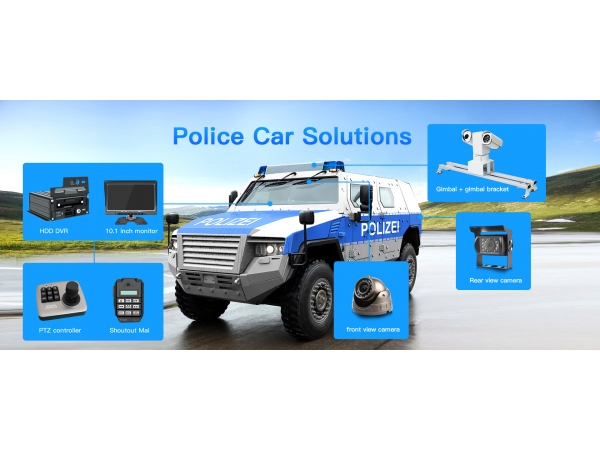 PTZ Police car solutions