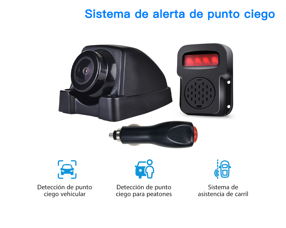 Sistema de cámara de aviso BSD para camiones