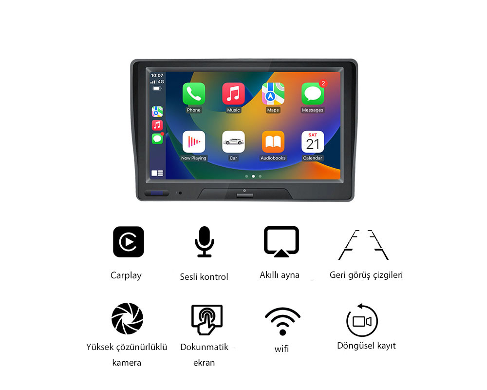 Kablosuz CarPlay Ekran Yansıtma Sistemi