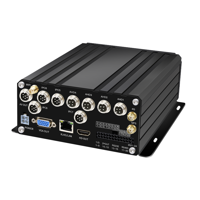 XVR híbrido de 8 canales compatible con POE y AHD